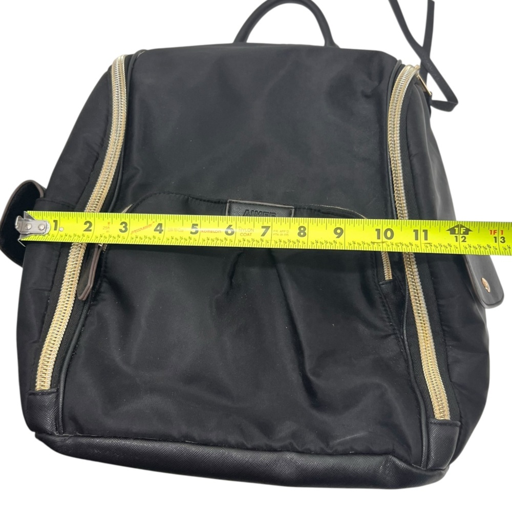 Aimee Kestenberg When In Rome Nylon Black Backpack - Picture 12 of 16